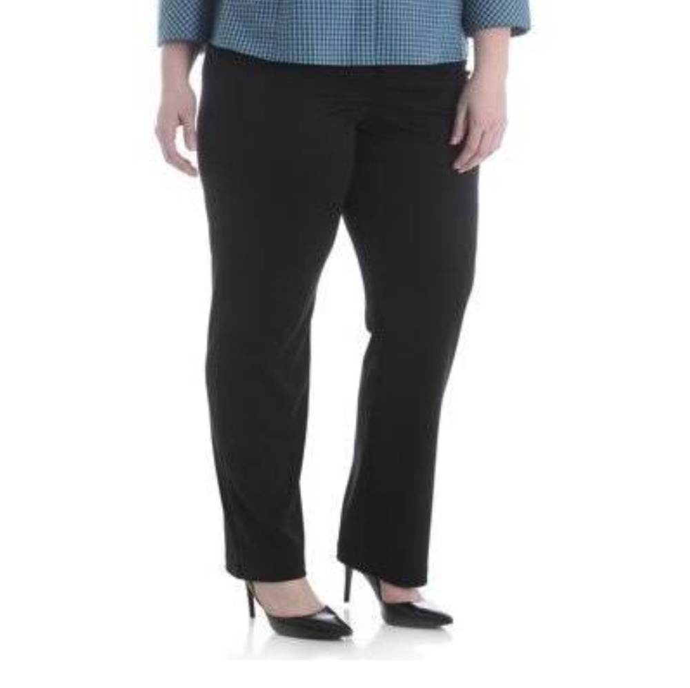 Ashley Stewart women's black wide leg dress pants